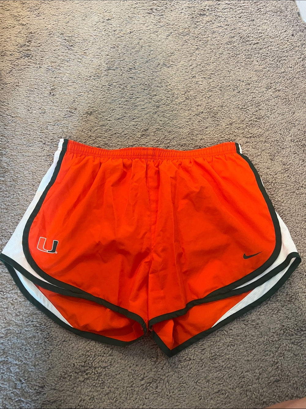 Nike Women’s University of Miami Athletic Running Shorts